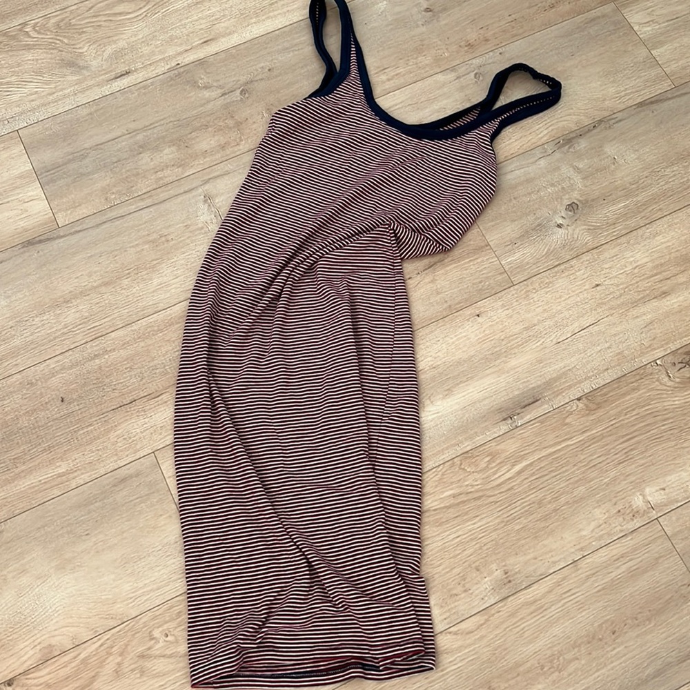 Zara bodycon striped elastic dress